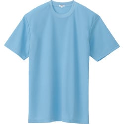 AZ-10574-007-4L [アイトス 吸汗速乾クールコンフォート 半袖Tシャツ男女兼用 サックス 4L]