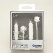 いい音 Bluetoothインナーイヤー型アルミイヤホン アペリアホワイト TA-BT4AWH