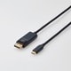 CAC-CDP20BK [変換ケーブル/Type-C/ タイプC/DisplayPort/2.0m/ブラック/黒]