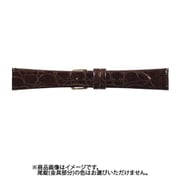 WD-B 18mm-14mm 腹ワニD ダークブラウン [時計バンド]