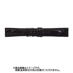 WDM-A 19mm-16mm 腹ワニDM ブラック [時計バンド]