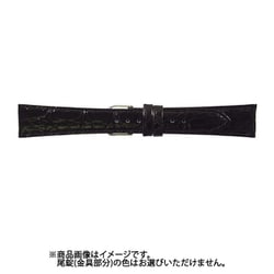 WS-A 19mm-14mm 腹ワニS ブラック [時計バンド]