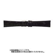 WS-A 19mm-14mm 腹ワニS ブラック [時計バンド]