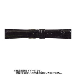 WRS-A 18mm-16mm クロコS ブラック [時計バンド]