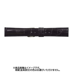 WRM-A 20mm-16mm クロコマット ブラック [時計バンド]