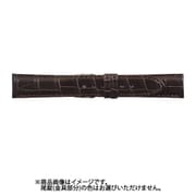 WRM-B 20mm-16mm クロコマット ダークブラウン [時計バンド]