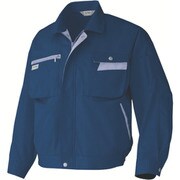 AZ-6321-008-6L [アイトス ムービンカット 長袖ブルゾン ネイビー×ミストバイオレット 6L]