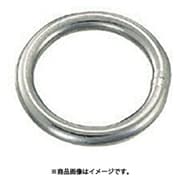 水本 ステンレス 丸リンク 線径6mm 内径40mm （849-0687） 1個 B-004