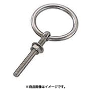 B-020 [水本 ステンレス 丸カンボルト ミリネジ 捻子径M-4 （849-0698） 1個]