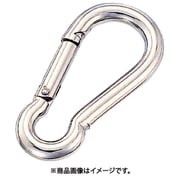 B-099 [水本 ステンレス スナップフックB型 線径8mm 長さ80mm （849-0735） 1個]