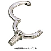 B-1008 [水本 ステンレス オープンアイボルトブネジ 捻子径W-3/8 （113-6204） 1個]