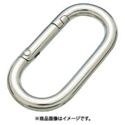B-1016 [水本 ステンレス カラビナジュニア 環なし （211-5441） 1個]