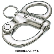 水本 ステンレス 固定スナップシャックル 全長102mm （113-6195） 1個 B-1391