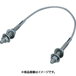水本 ステンレス ワイヤーUボルト 捻子径M-5 （849-0804） 1個 B-1489