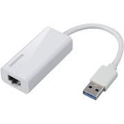 USB3.0対応 有線LANアダプタ Gigabit対応 ホワイト GH-ULA30BCWH