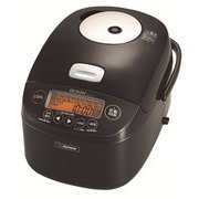 圧力IH炊飯ジャー 極め炊き 鉄器コートプラチナ厚釜 1升炊き ブラック NP-BJ18-BA