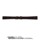 LW-B 18mm-14mm 腹ワニ寸長 ダークブラウン [時計バンド]