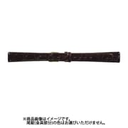 LW-B 18mm-14mm 腹ワニ寸長 ダークブラウン [時計バンド]