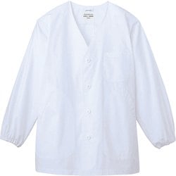 白衣 長袖 男性用 ホワイト AB6400 C-1 LL