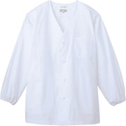 白衣 長袖 男性用 ホワイト AB6400 C-1 3L