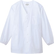 白衣 長袖 男性用 ホワイト AB6400 C-1 4L