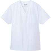 白衣 半袖 男性用 ホワイト AB6402 C-1 M