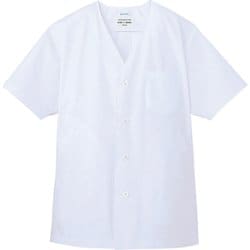 白衣 半袖 男性用 ホワイト AB6402 C-1 3L