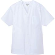 白衣 半袖 男性用 ホワイト AB6402 C-1 3L