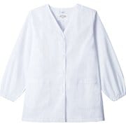 白衣 長袖 女性用 ホワイト AB6403 C-1 11号