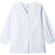 白衣 長袖 女性用 ホワイト AB6403 C-1 13号
