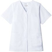 白衣 半袖 女性用 ホワイト AB6405 C-1 9号