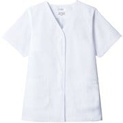 白衣 半袖 女性用 ホワイト AB6405 C-1 11号