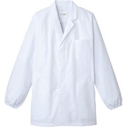 白衣 長袖 男性用 ホワイト AB6406 C-1 M