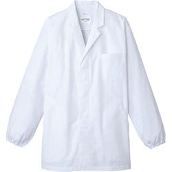 白衣 長袖 男性用 ホワイト AB6406 C-1 4L