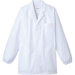 白衣 長袖 男性用 ホワイト AB6406 C-1 5L