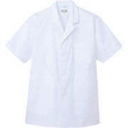 白衣 半袖 男性用 ホワイト AB6407 C-1 M