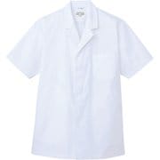 白衣 半袖 男性用 ホワイト AB6407 C-1 LL
