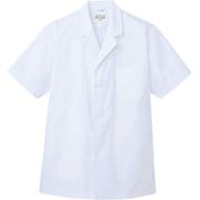 白衣 半袖 男性用 ホワイト AB6407 C-1 4L
