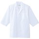 白衣 七分袖 男性用 ホワイト AB6507 C-1 S