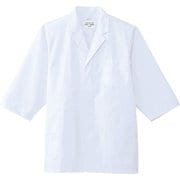 白衣 七分袖 男性用 ホワイト AB6507 C-1 M