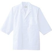 白衣 七分袖 男性用 ホワイト AB6507 C-1 LL