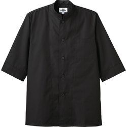 コックシャツ ブラック AS6022 C-10 L