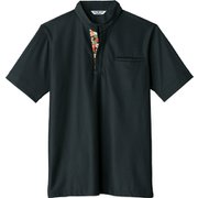 カットソー 兼用 黒×菊 AS8012 C-10 M