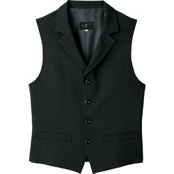 ベスト 男性用 ブラック AS8061 C-10 LL