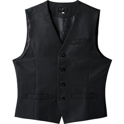 ベスト 男性用 ブラック AS8073 C-10 S
