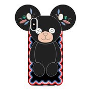 16217 [iPhone XS/X用 ケース Teddy Black]