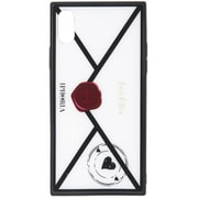 16341 [iPhone XS/X用 ケース Hide Away Letter White]