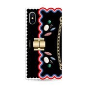 16335 [iPhone XS/X用 ケース Hide Away Clutch Black Feminine]
