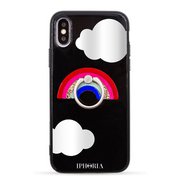 16184 [iPhone XS/X用 ケース Ring Happy Rainbow]