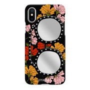 16232 [iPhone XS/X用 ケース Floral Love With Glasses]